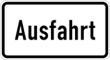 Uitgang.