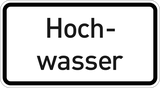 Hoogwater of overstroming.