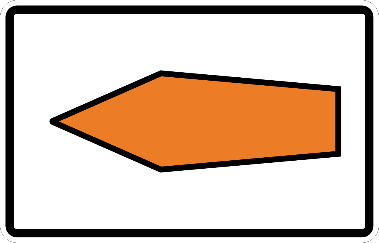 Recommended detour route.
