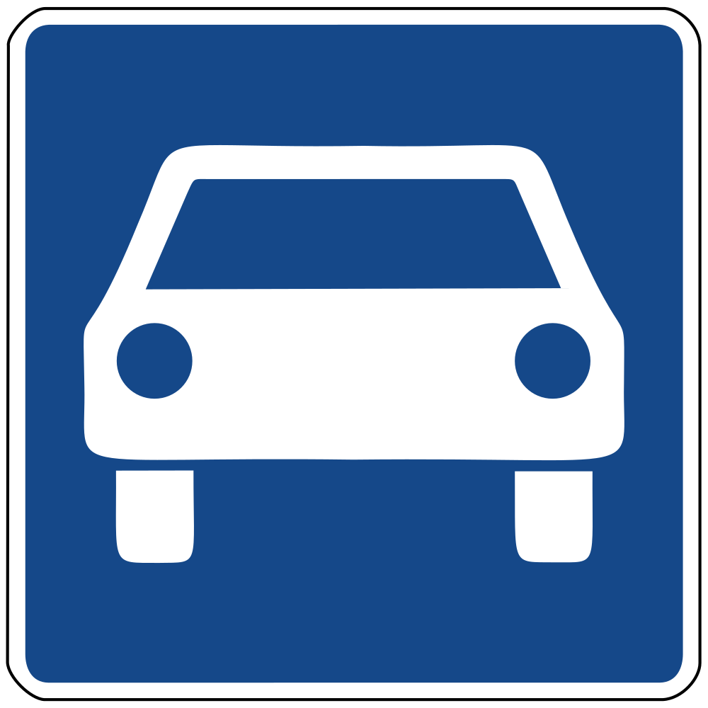 Start of an expressway.