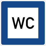 Openbaar toilet.