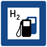 Waterstoftankstation.