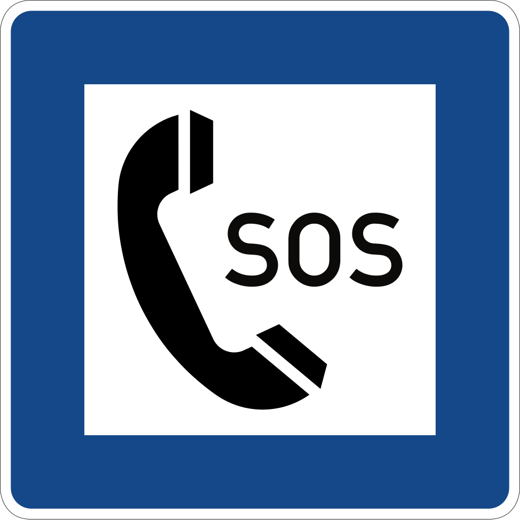 Emergency telephone.