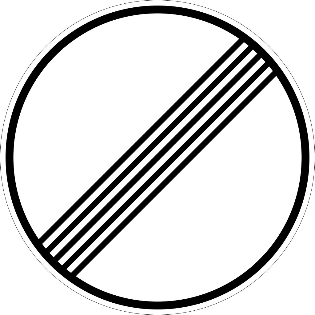 End of local restrictions.