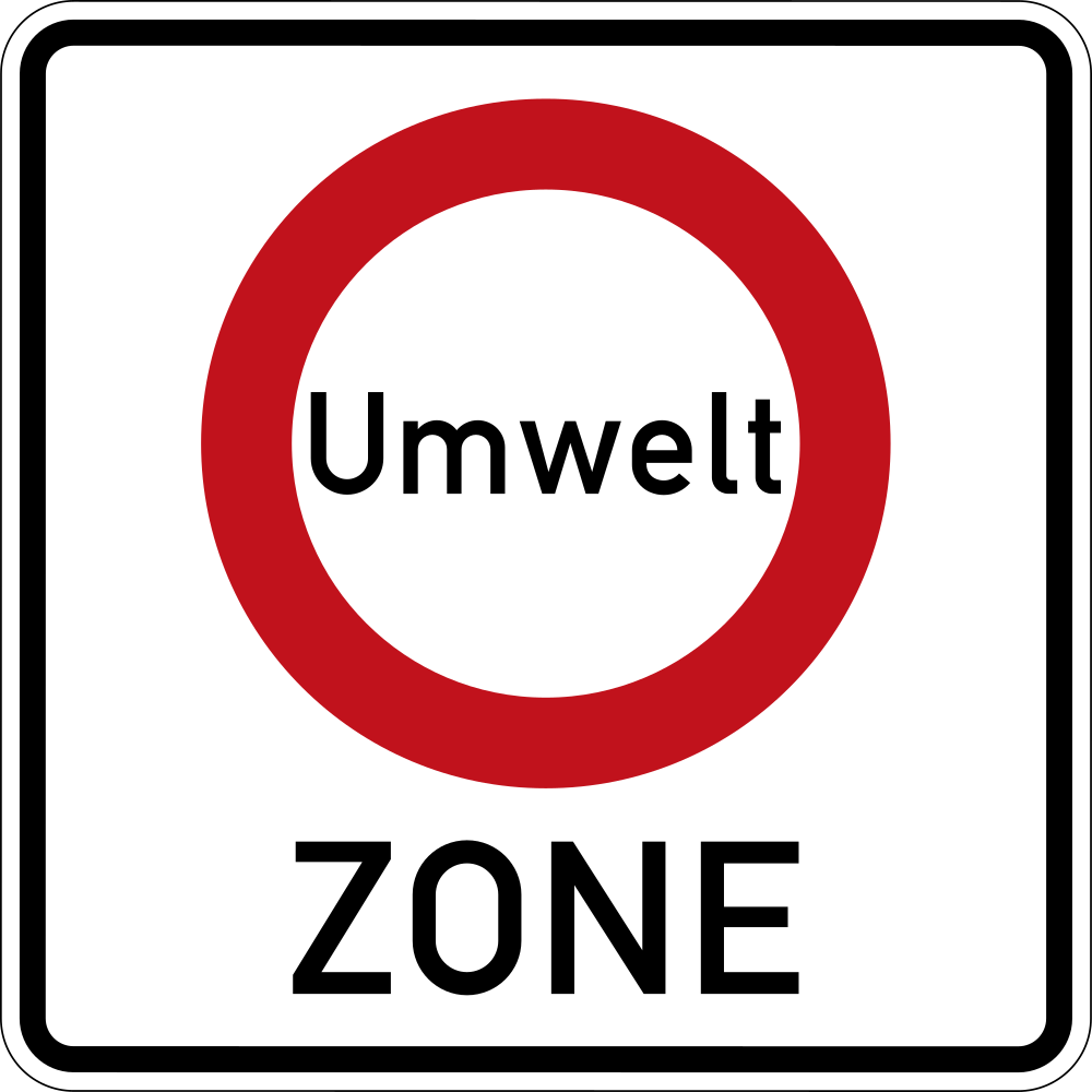 Start of a low-emission zone.