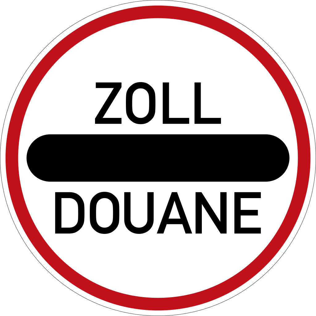 Passing customs without stopping prohibited.