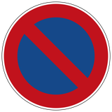 Parkeren verboden.