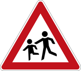 Waarschuwing voor kinderen.