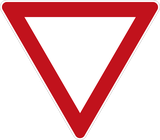 Voorrang verlenen.