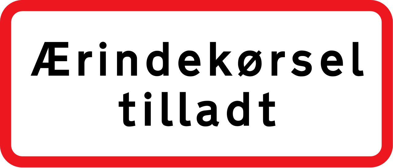 Lieferfahrzeuge zugelassen.