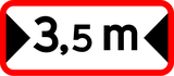 Указанная ширина.