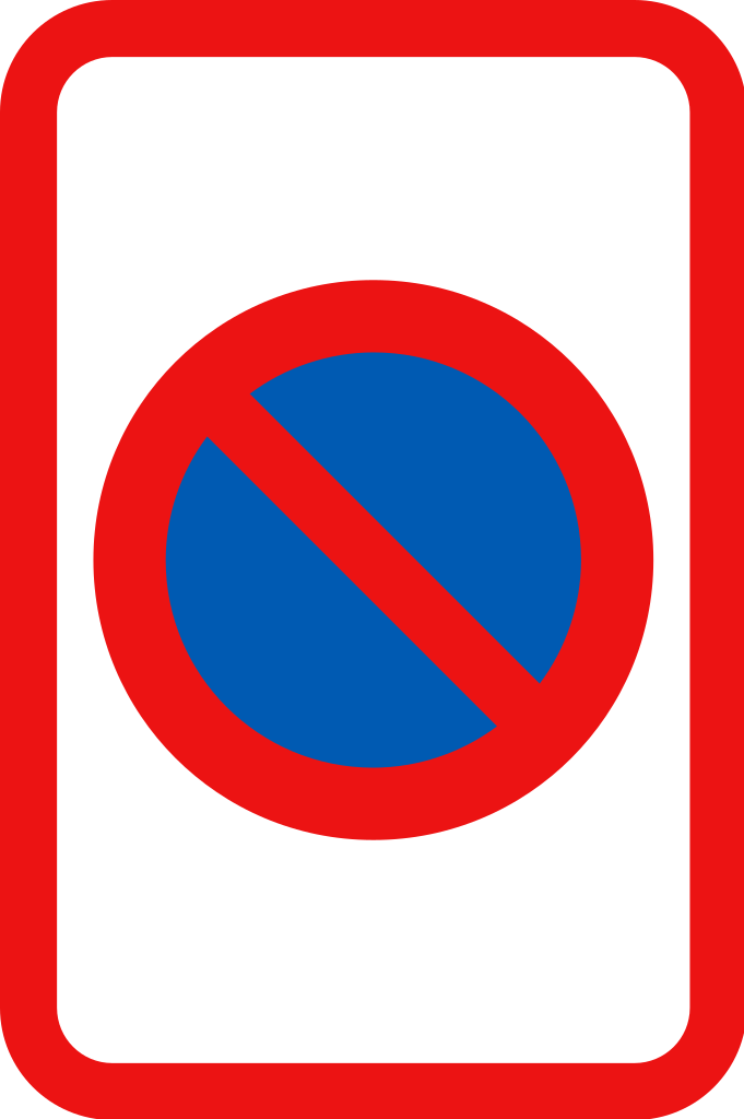 Parken verboten.