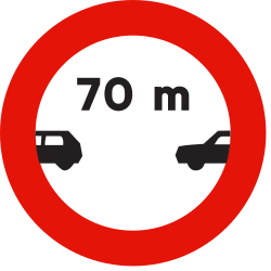 Minimale volgafstand.