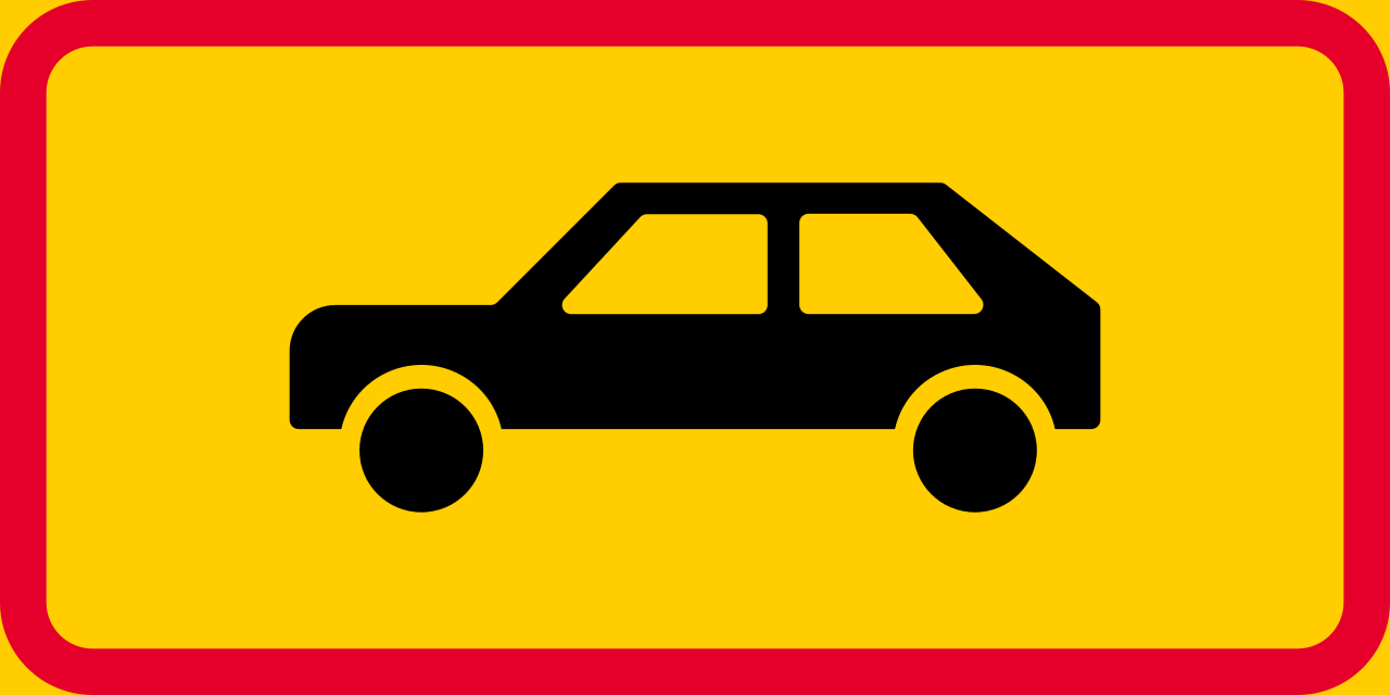 For cars.