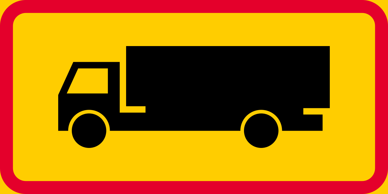 For trucks.
