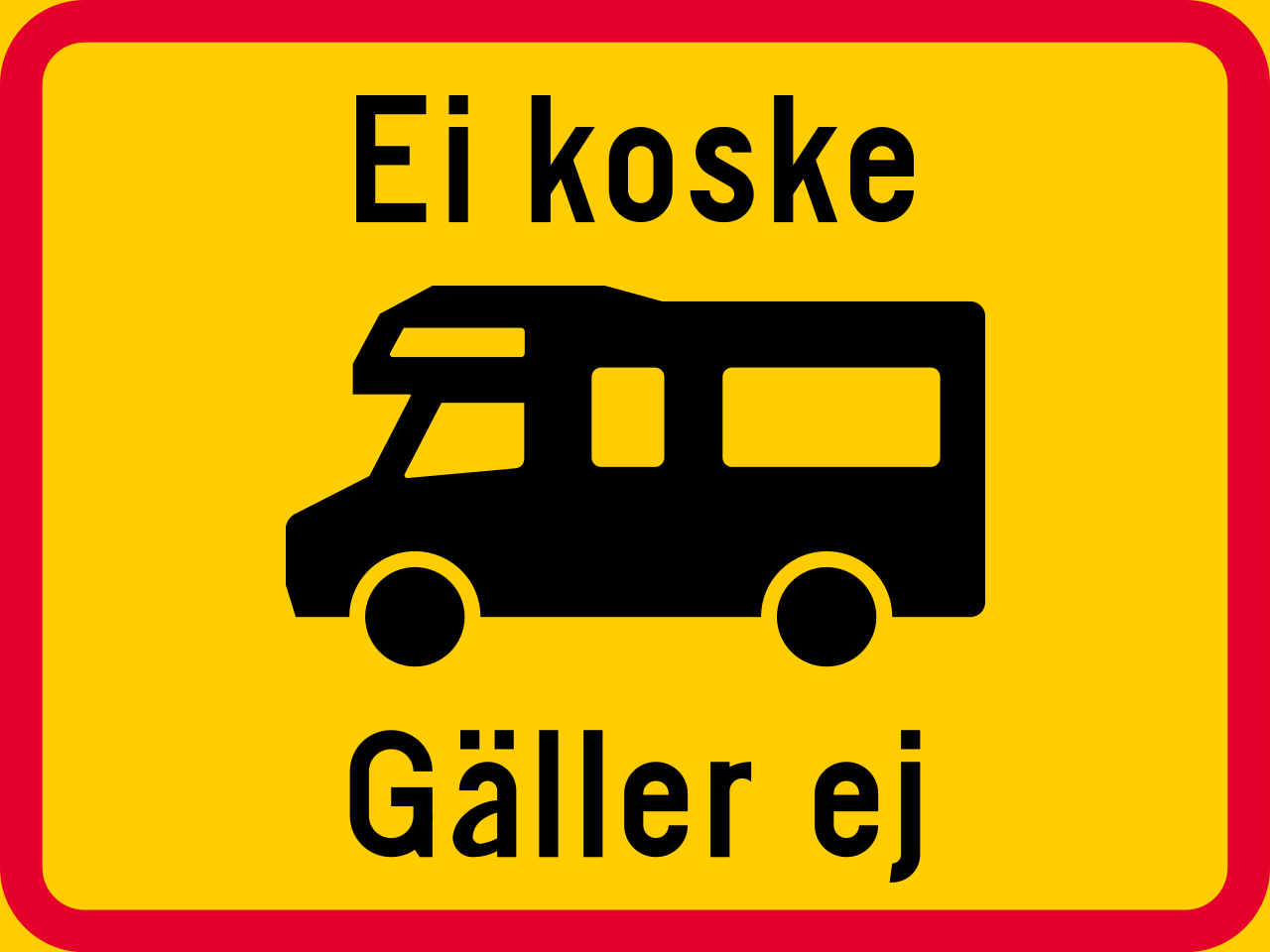 Recreational vehicles allowed.