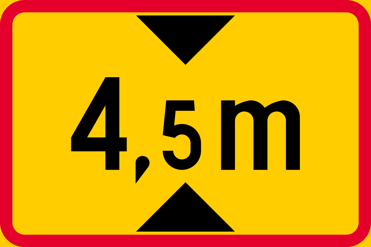 Indicated height.