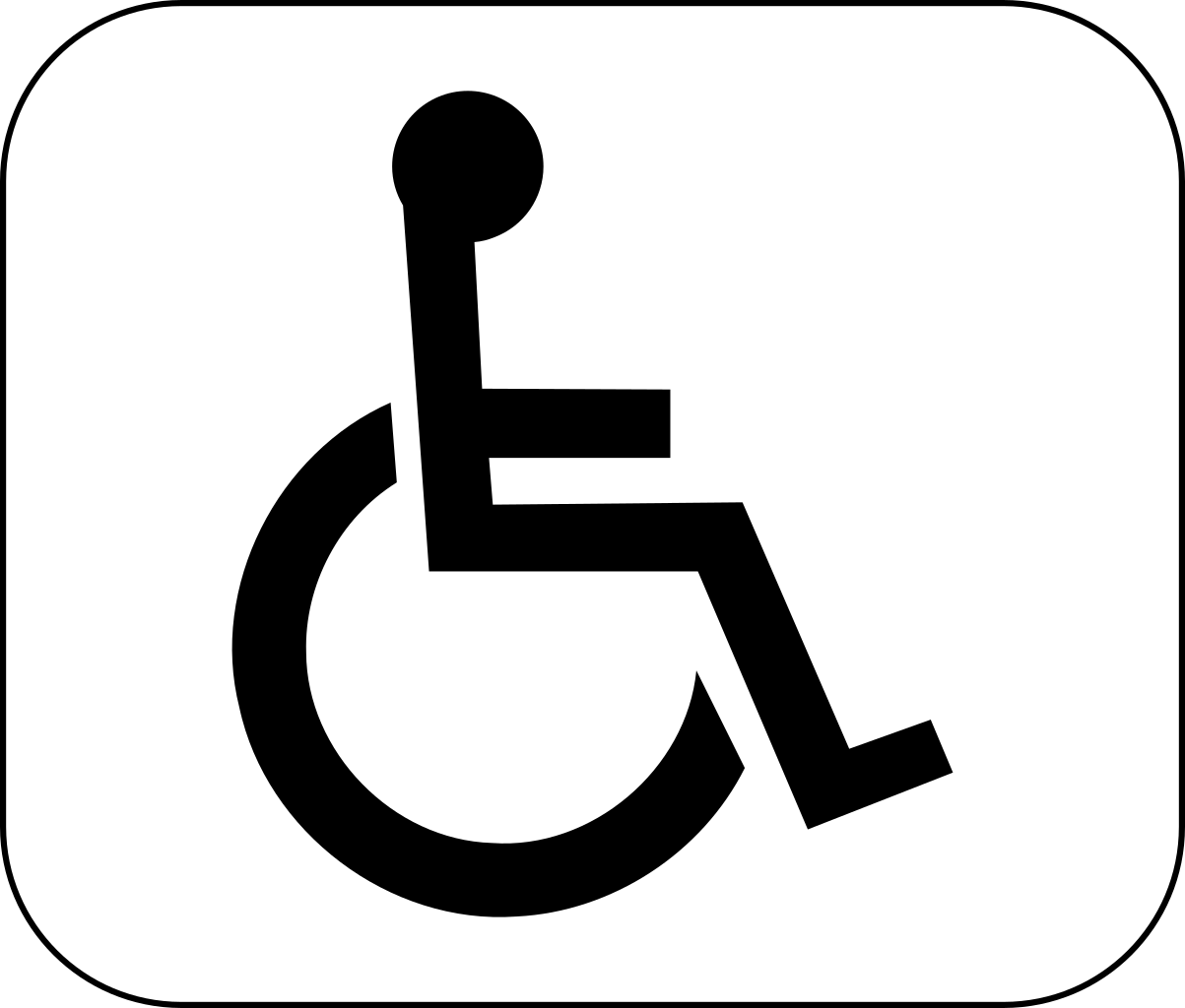 For people with disabilities.