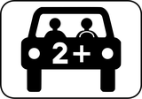 Para veículos de partilha de viagem.
