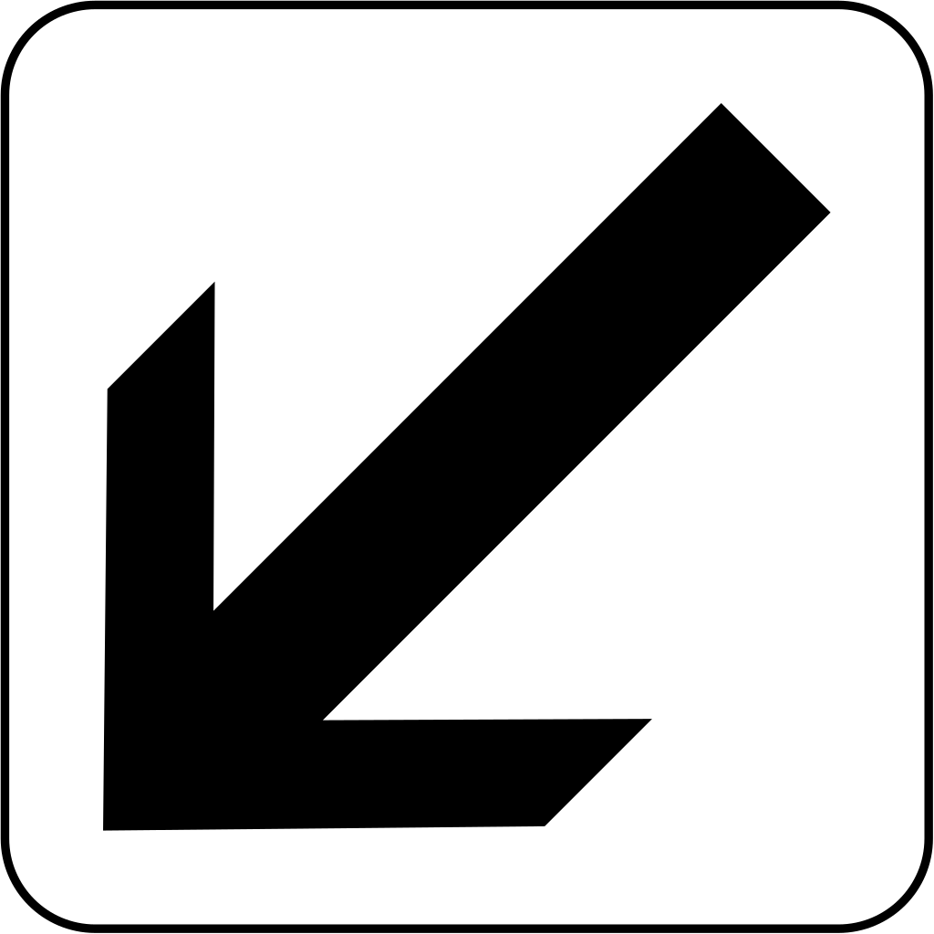Exit on the left.