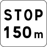 STOP a ... metros.