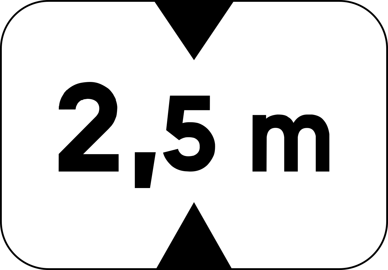 Indicated height.