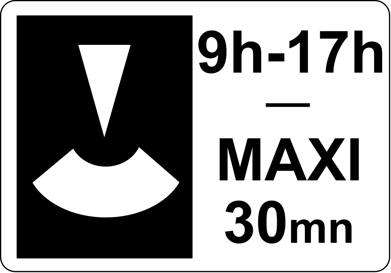 Disc parking, maximum 2 hours.