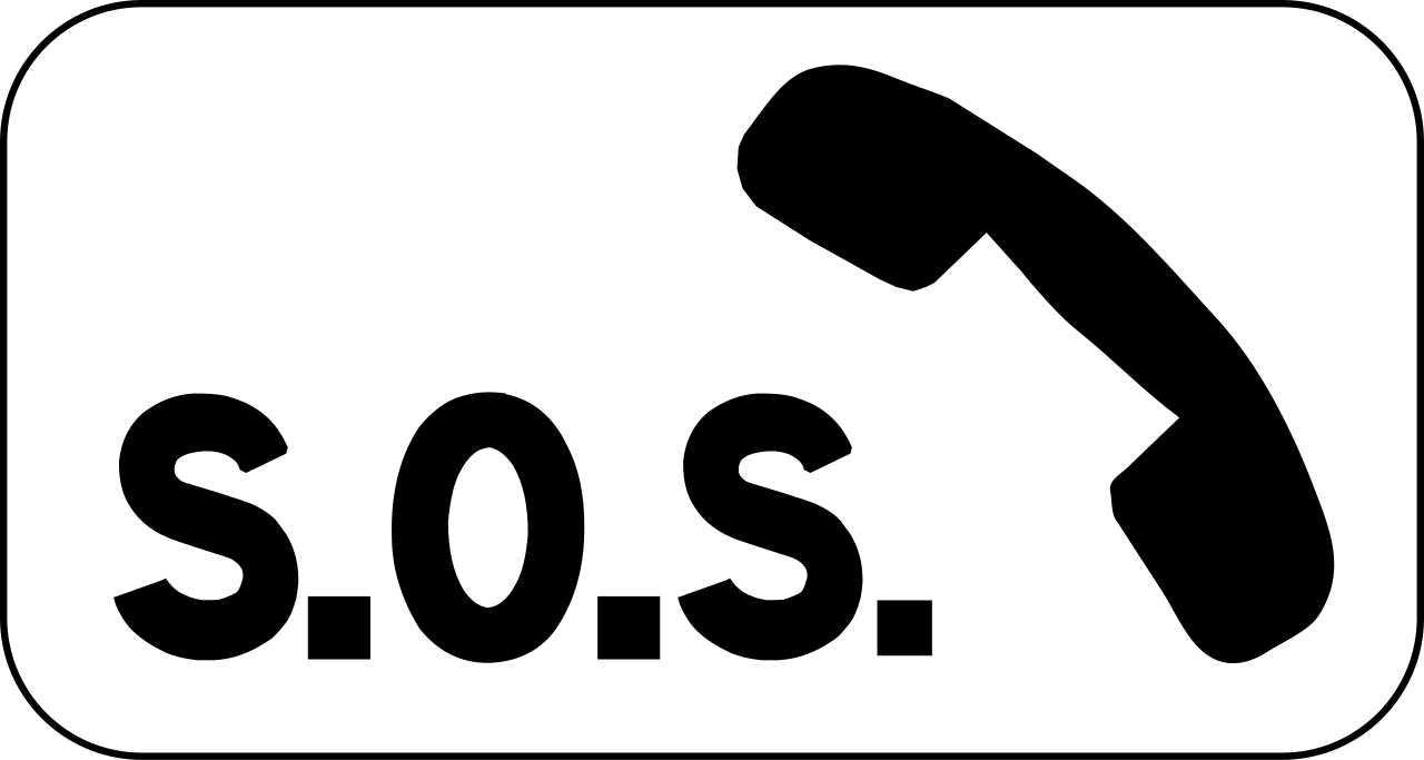 Emergency telephone.