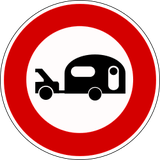 Caravanas proibidas.