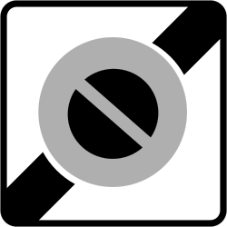 What does this traffic sign mean?