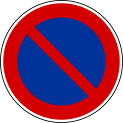 Parking prohibited.