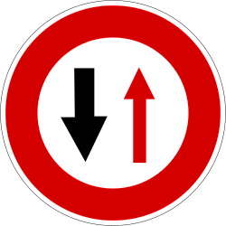What does this traffic sign mean?