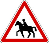Aviso de cavaleiros.