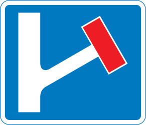 What does this traffic sign mean?