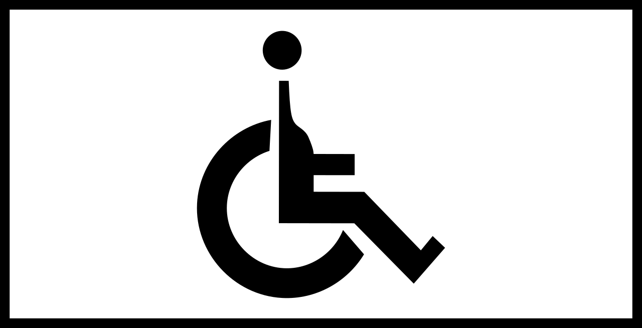 For people with disabilities.