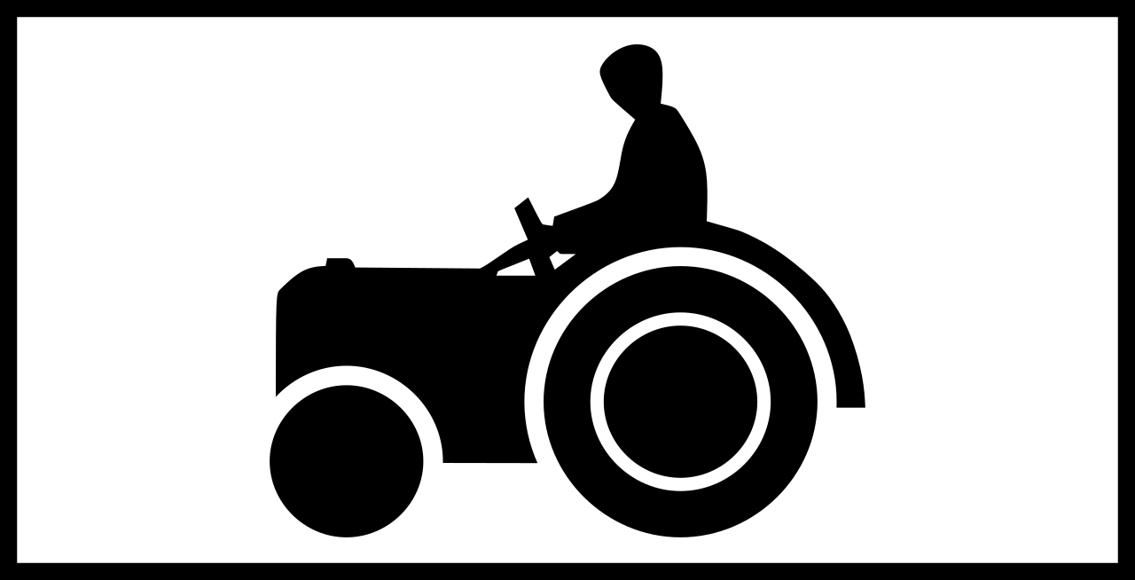 For tractors.