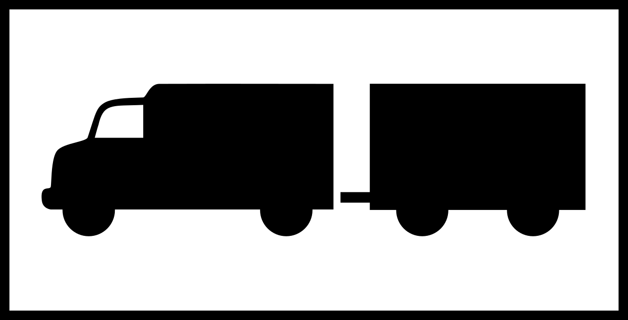For trucks towing a trailer.