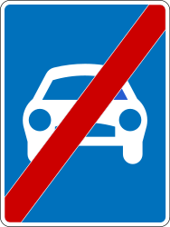 What does this traffic sign mean?