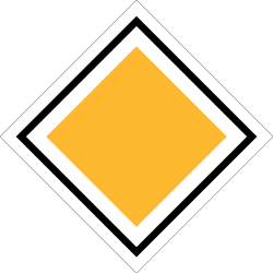 Start of a priority road.