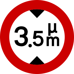 What does this traffic sign mean?