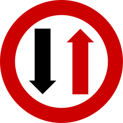 What does this traffic sign mean?
