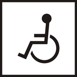 Voor personen met een handicap.