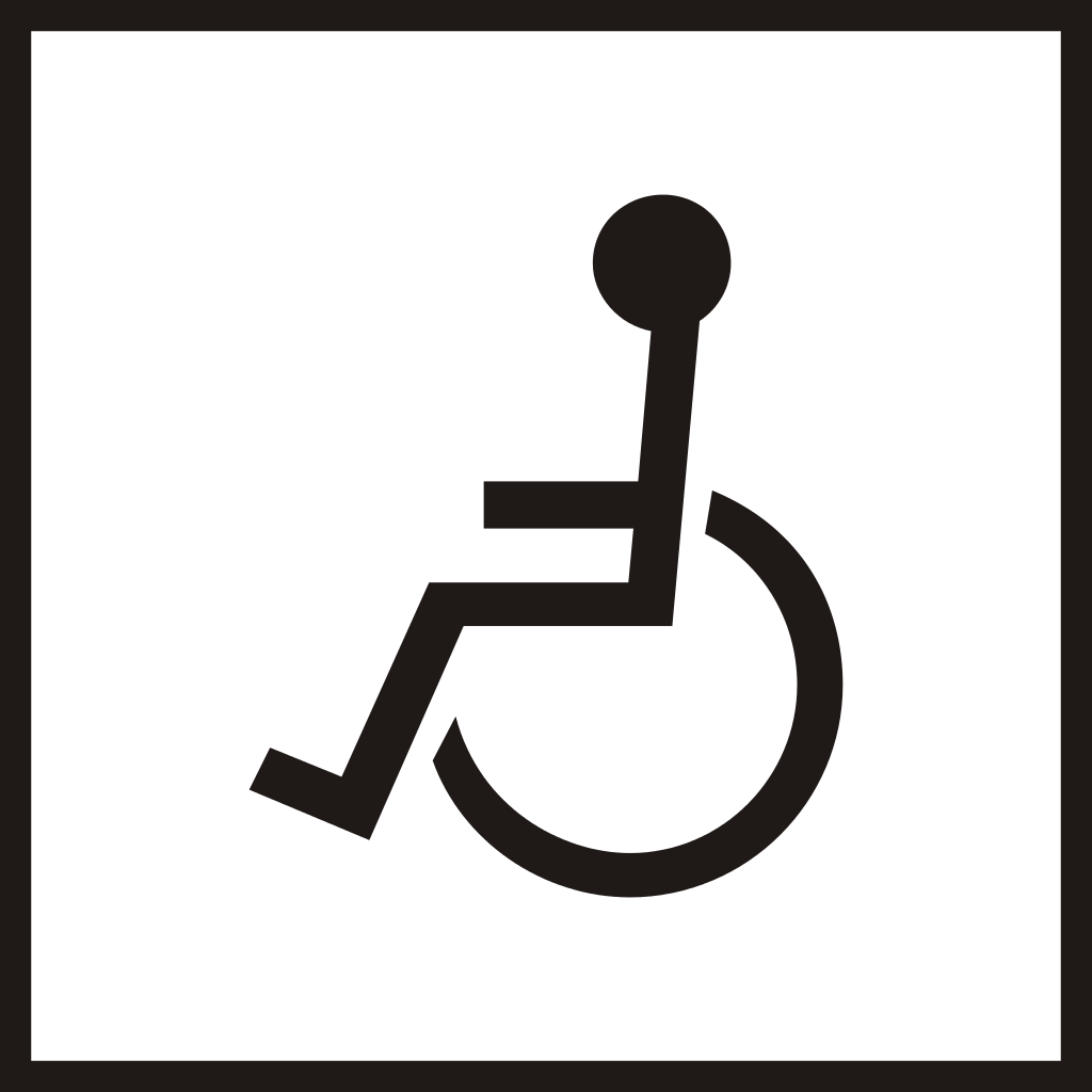 Voor personen met een handicap.