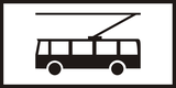 Voor trolleybussen.