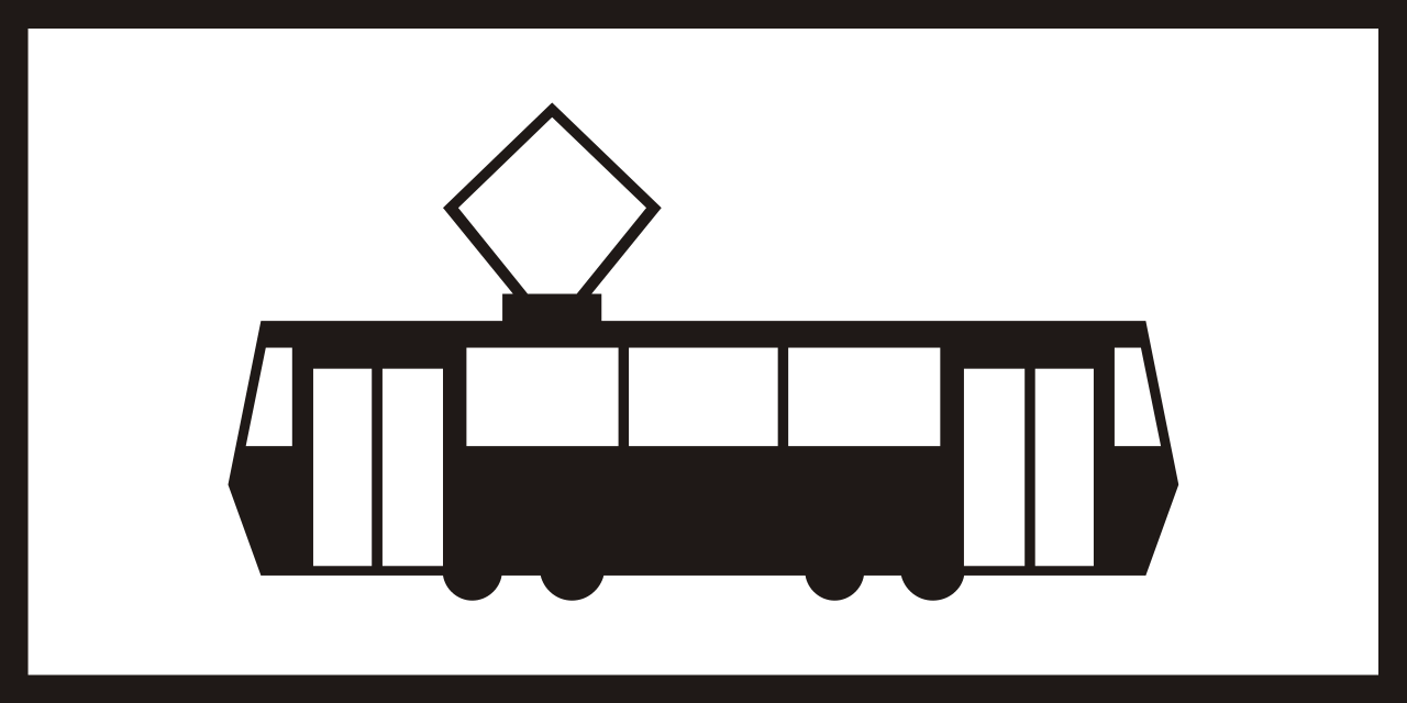 Voor trams.