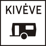 Caravans toegestaan.