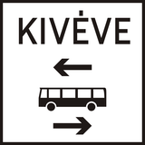 Bussen uit beide richtingen.