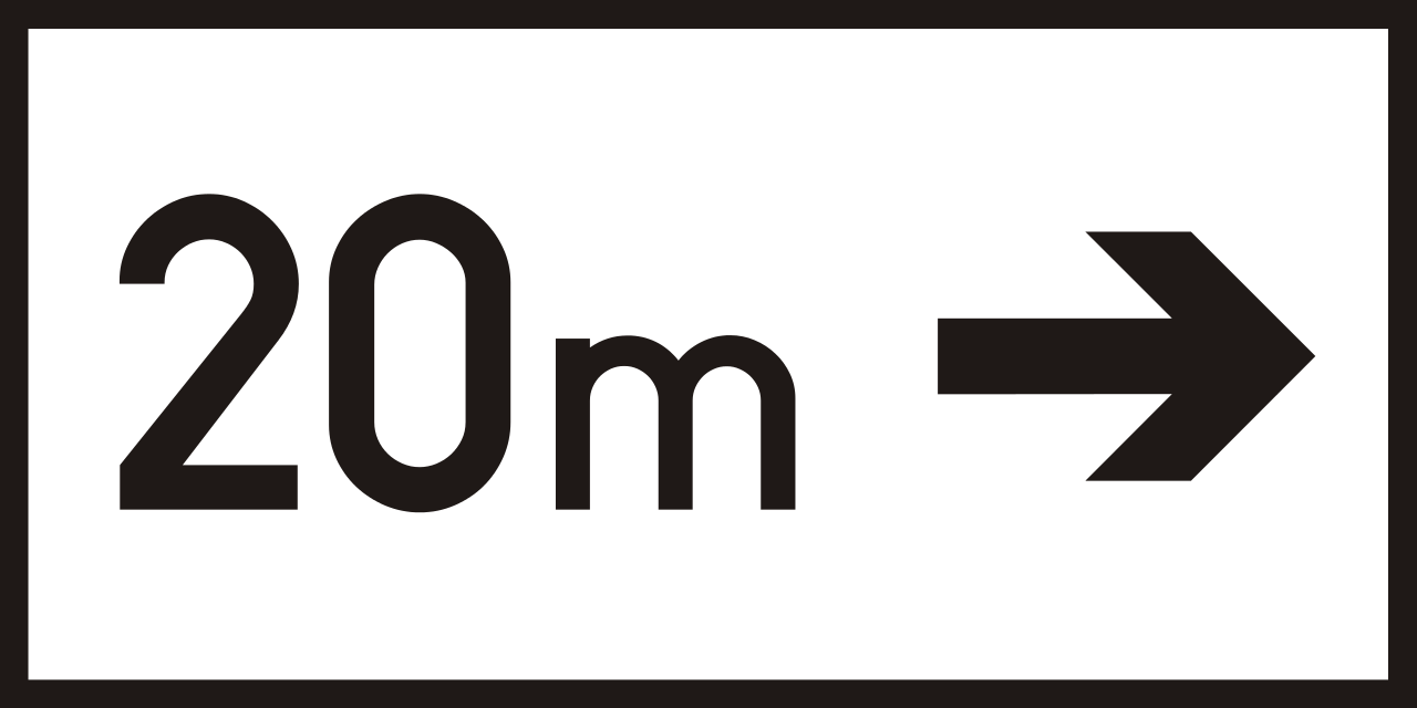 ... meter naar rechts.