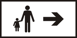 Trottoir rechts.