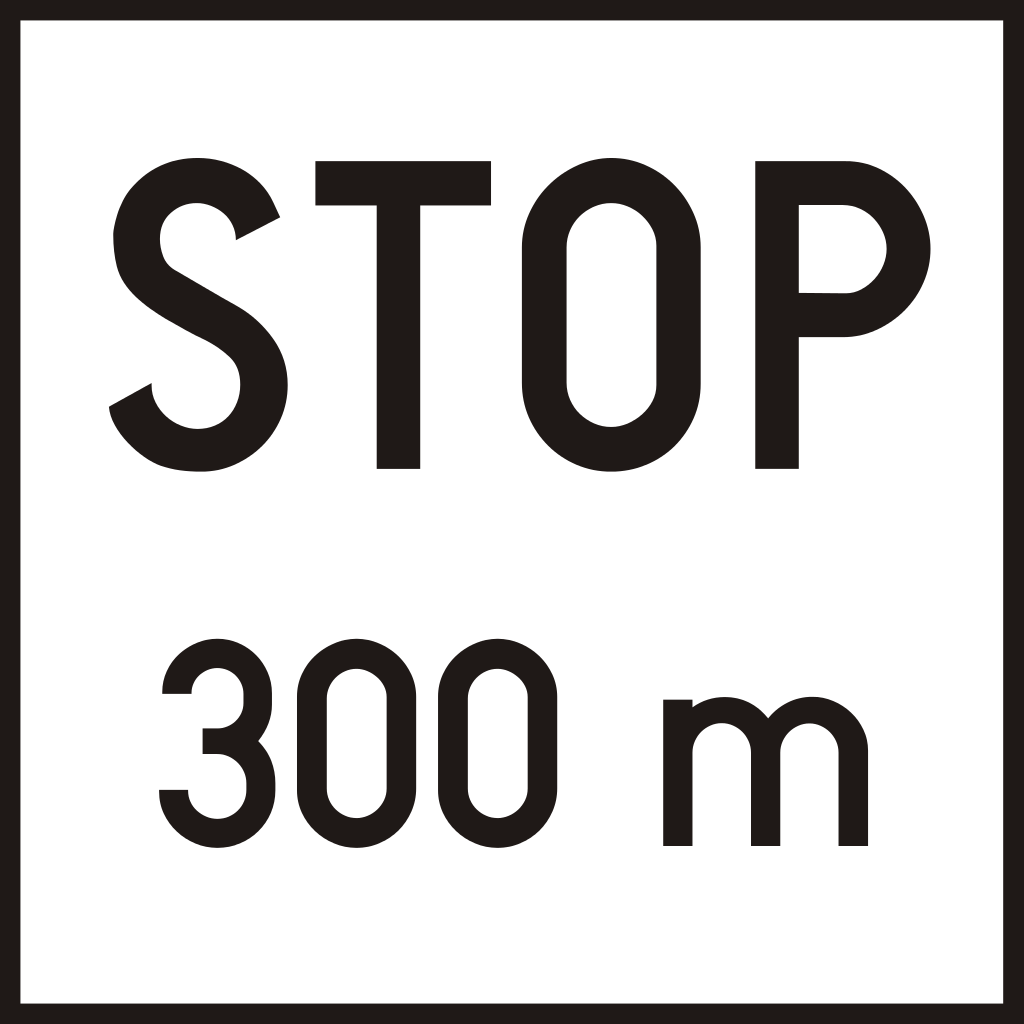 Stop over ... meter.